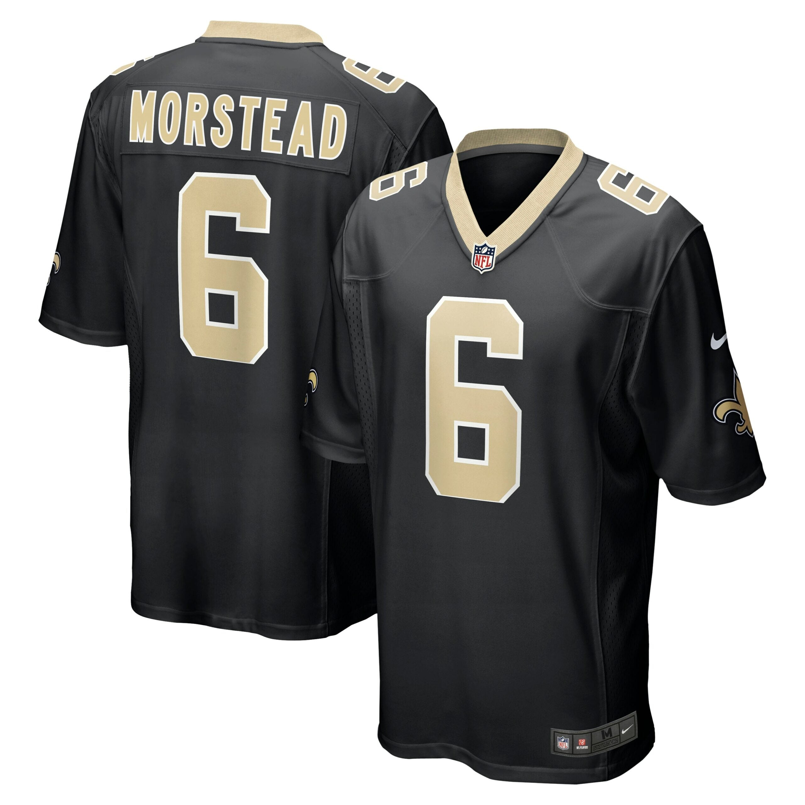 Thomas Morestead New Orleans Saints Nike Game Jersey   Black