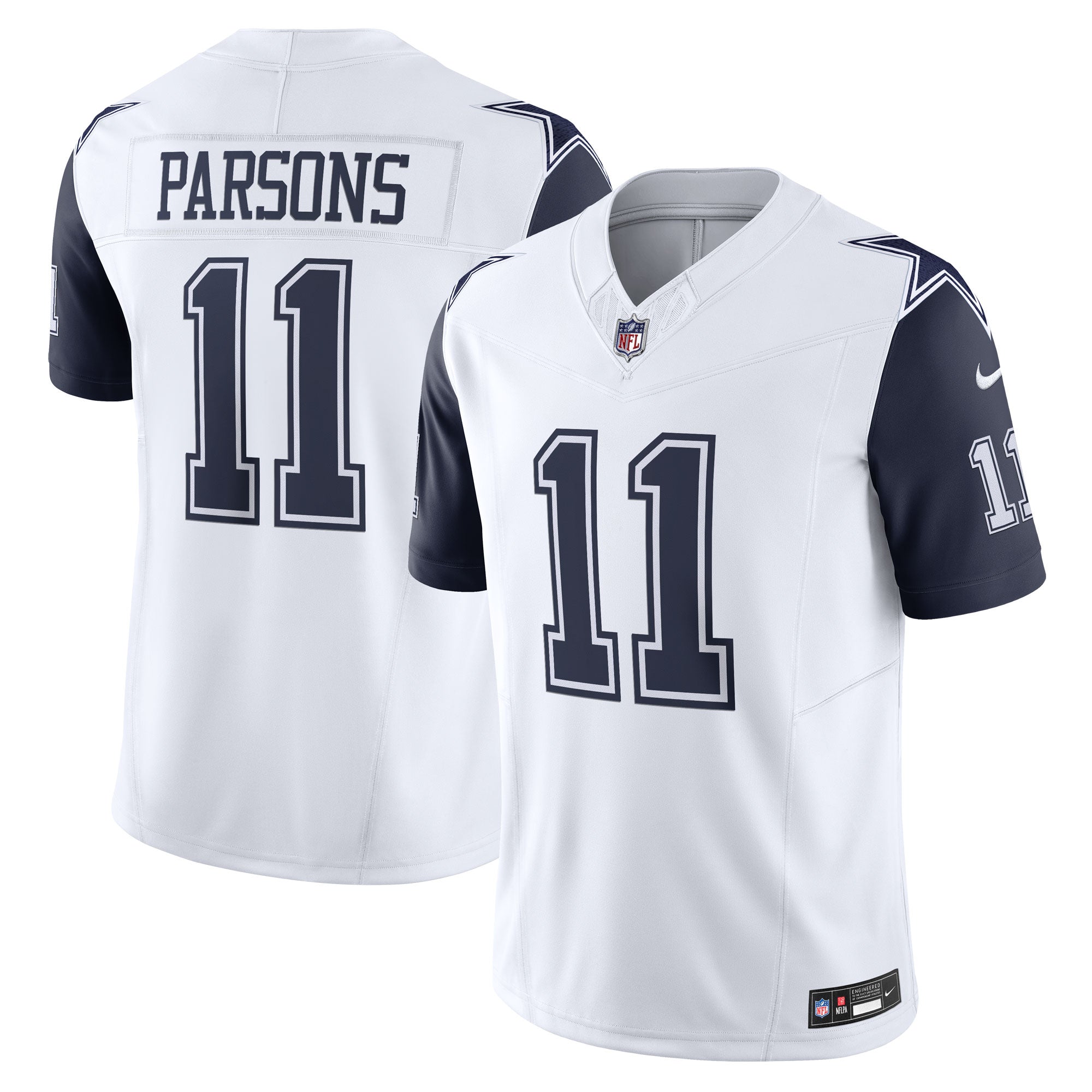 Micah Parsons Dallas Cowboys Nike Vapor F.U.S.E. Limited Jersey   White