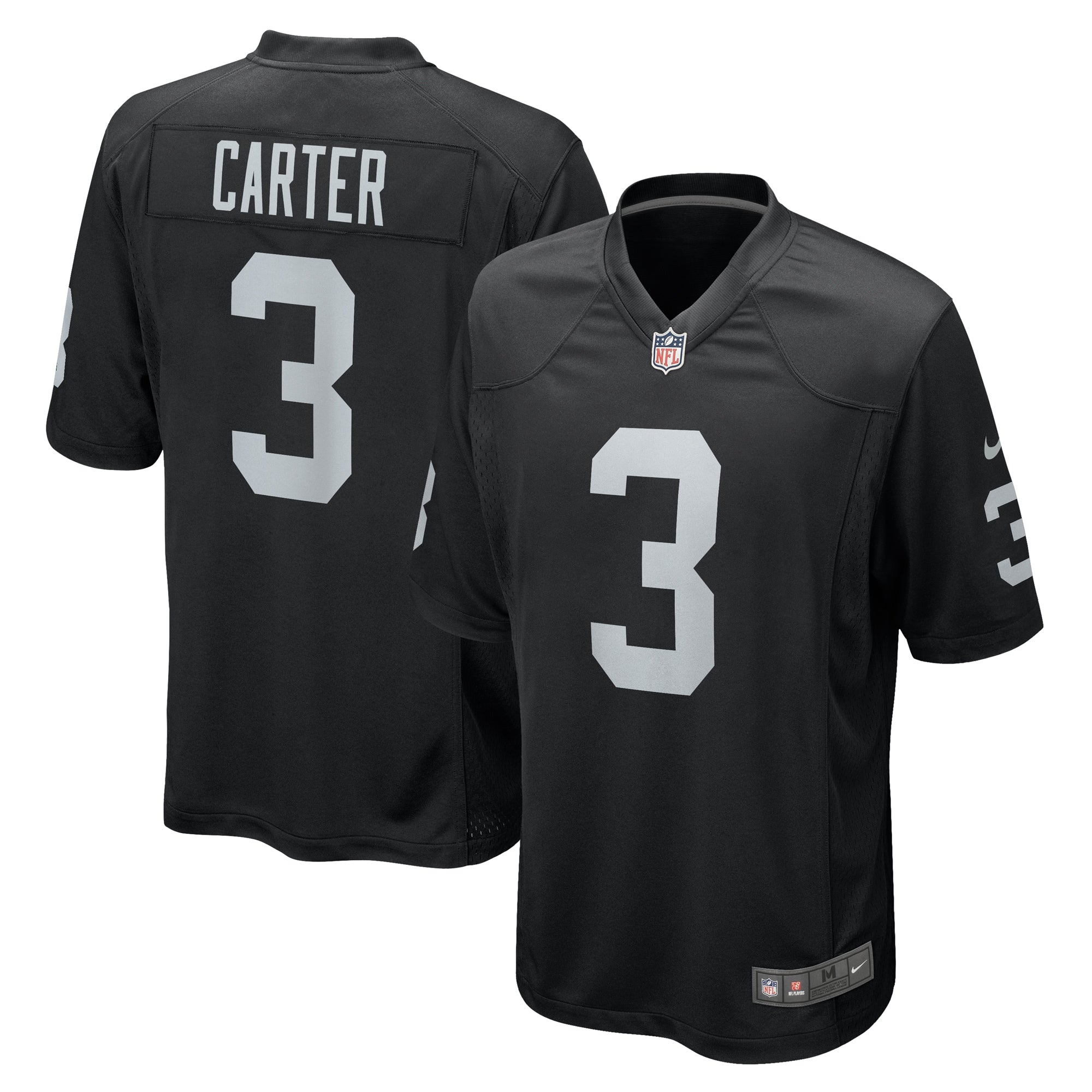 DeAndre Carter Las Vegas Raiders Nike Game Player Jersey   Black