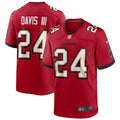 Men s Nike Carlton Davis III Red Tampa Bay Buccaneers Game Player Jersey