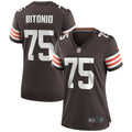 Joel Bitonio Cleveland Browns Nike Women s Game Jersey   Brown