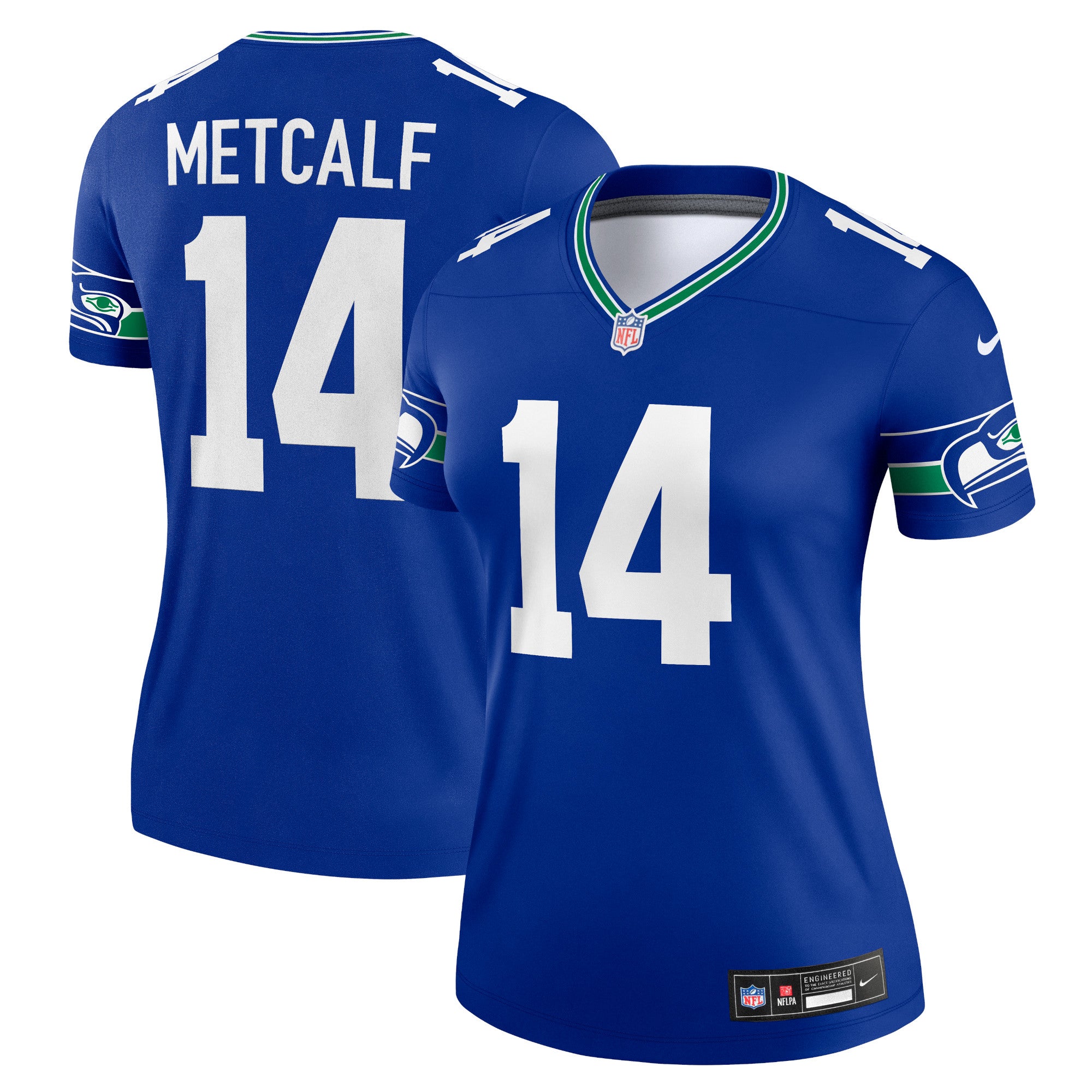 DK Metcalf Seattle Seahawks Nike Women s Alternate Legend Jersey Royal