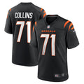 Men s Nike La el Collins Black Cincinnati Bengals Game Jersey