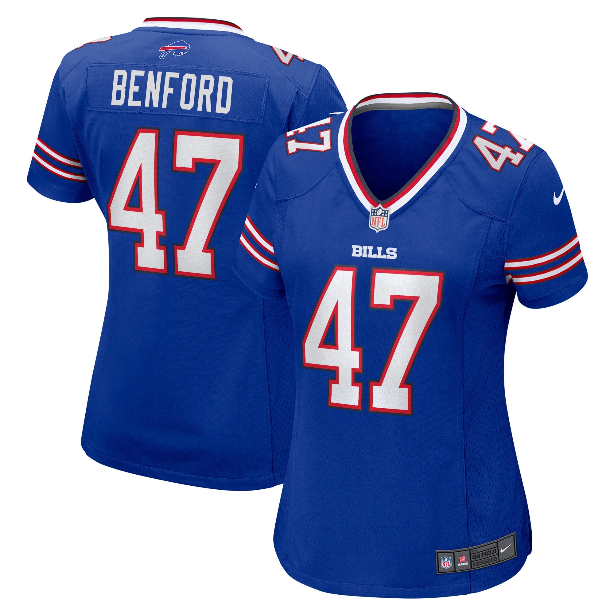 Christian Benford Buffalo Bills Nike Women s Game Jersey   Royal