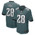 Men s Nike Josh Jobe Midnight Green Philadelphia Eagles Game Player Jersey