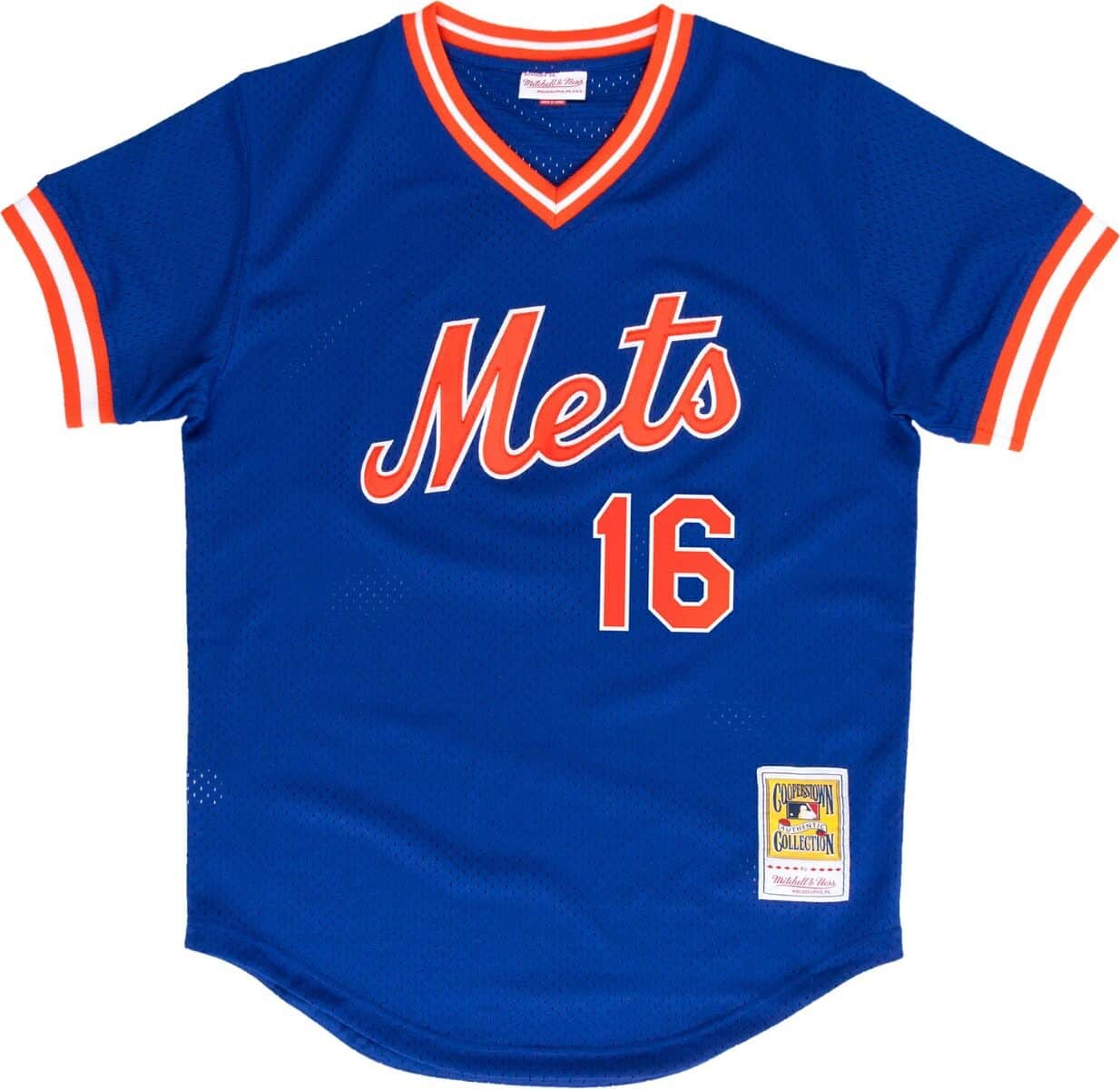 Authentic Dwight Gooden New York Mets 1986 Pullover Jersey
