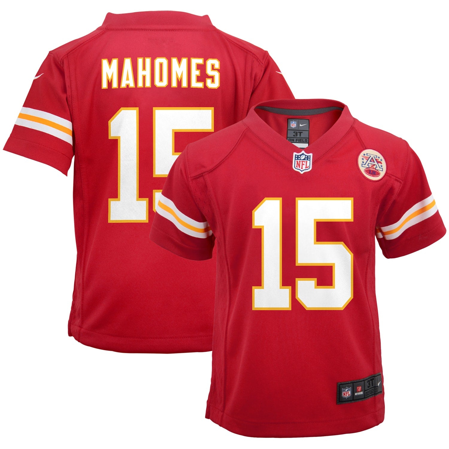Patrick Mahomes Kansas City Chiefs Nike Preschool Game Jersey   Red