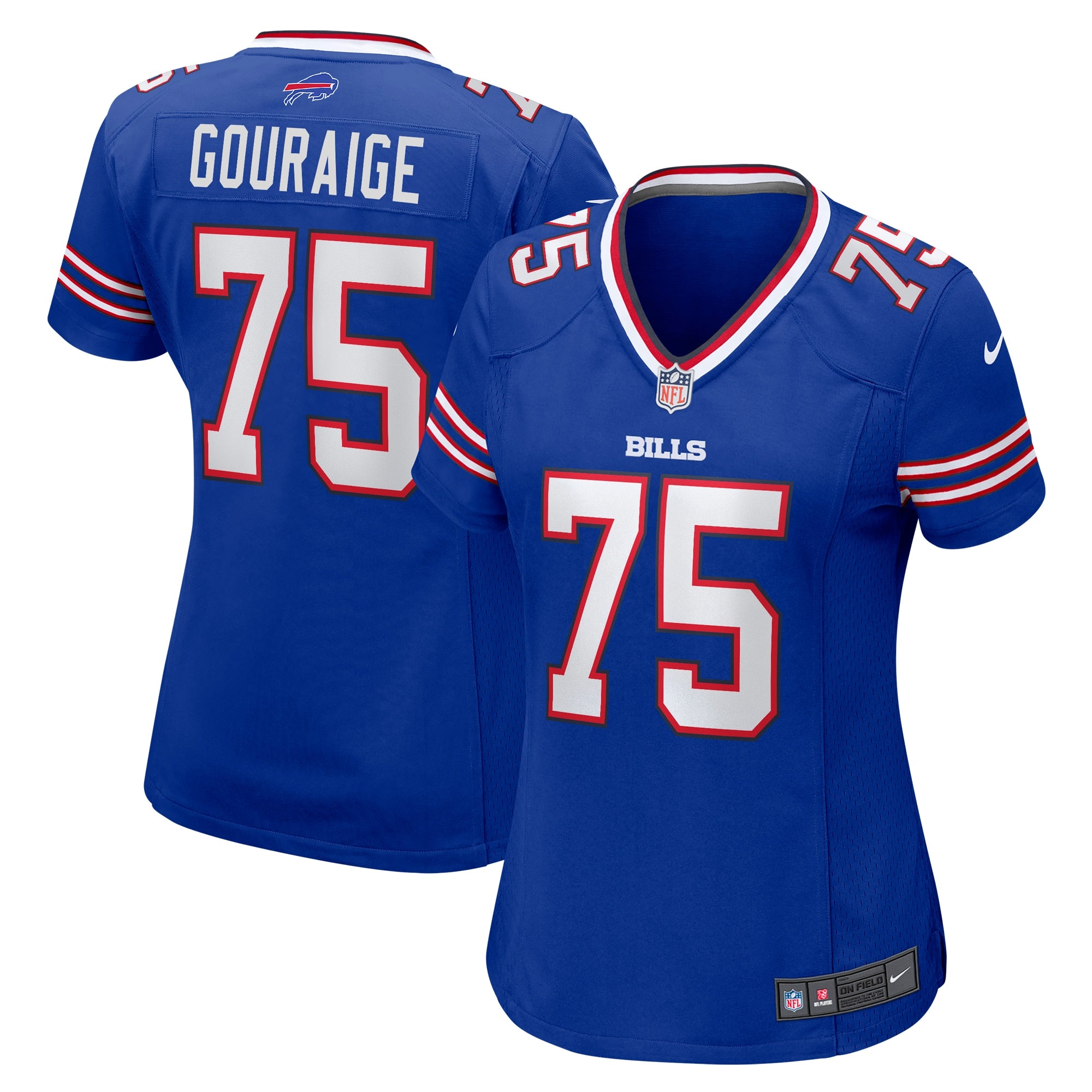 Richard Gouraige Buffalo Bills Nike Women s Team Game Jersey   Royal