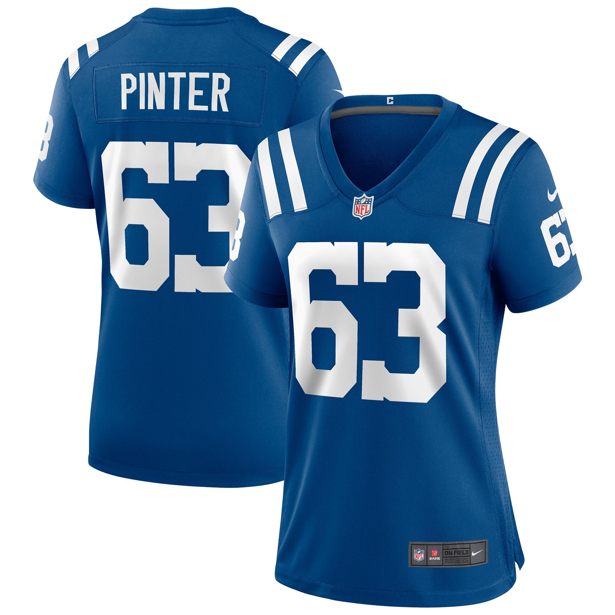 Danny Pinter Indianapolis Colts Nike Women s Game Jersey   Royal