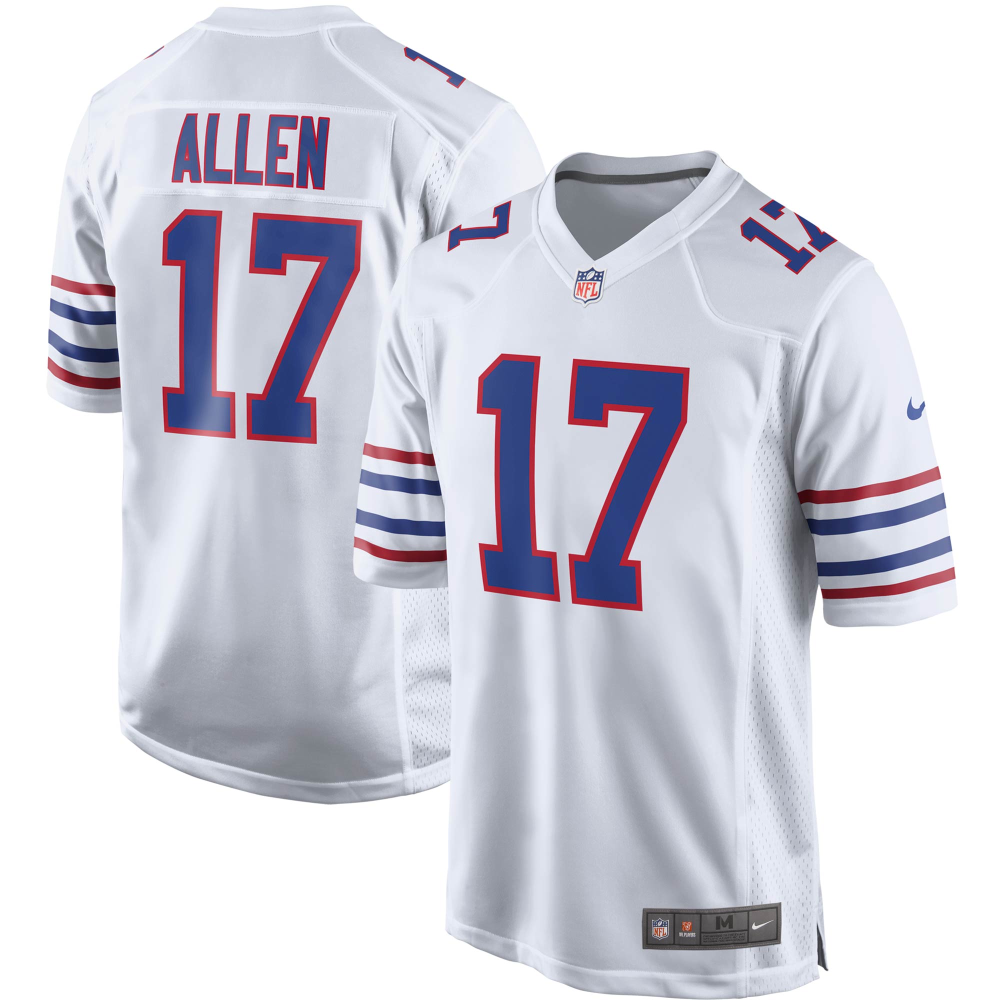 Josh Allen Buffalo Bills Nike Alternate Game Player Jersey   White