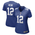 Davis Webb New York Giants Nike Women s Game Player Jersey Royal