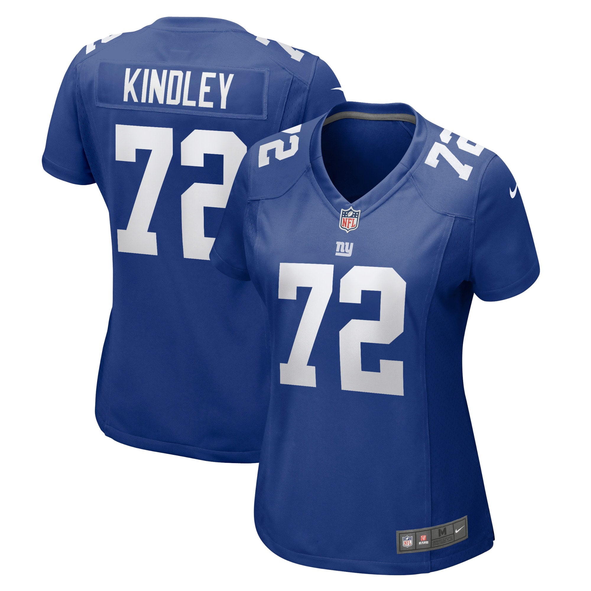 Women s Nike Solomon Kindley Royal New York Giants Home Game Player Jersey