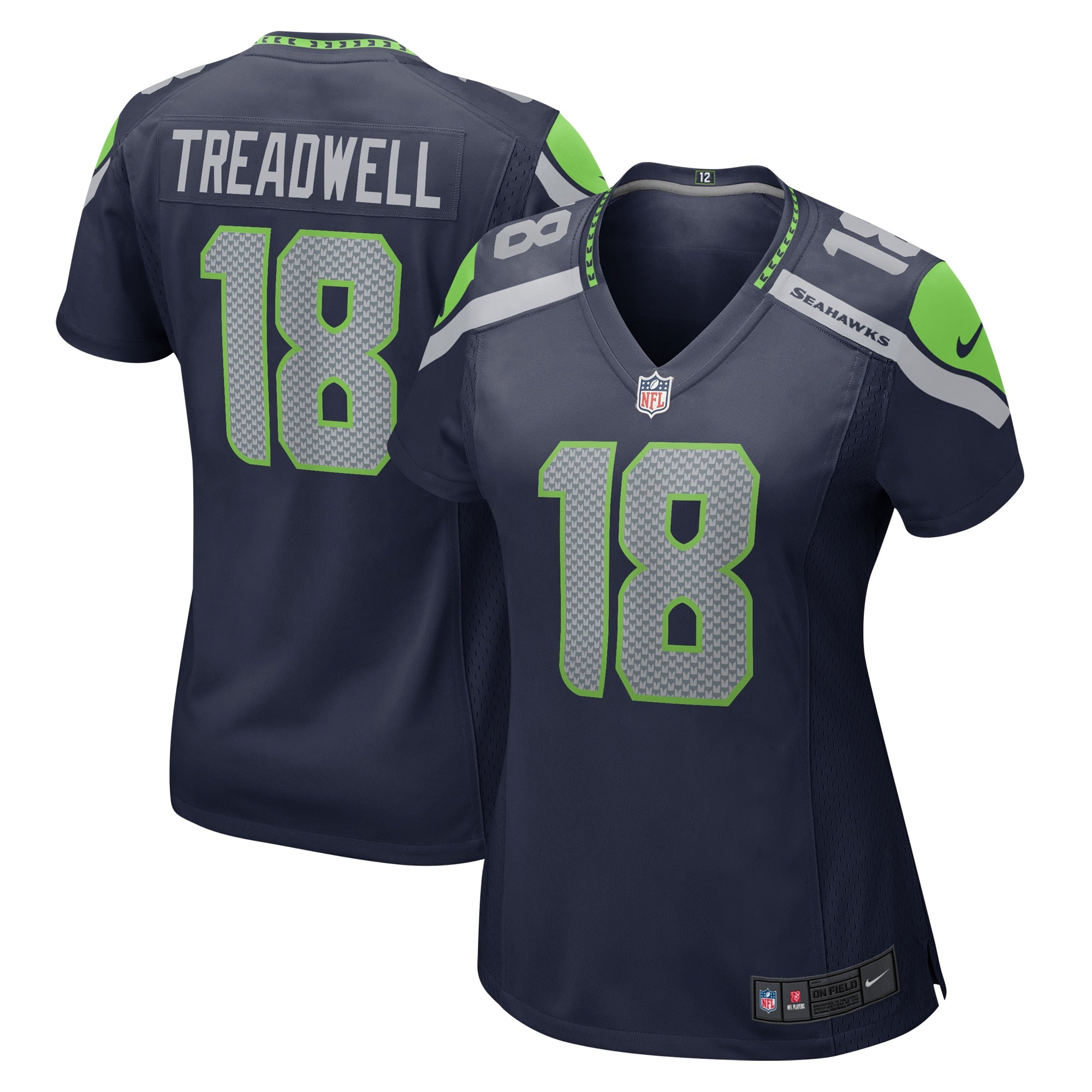 Laquon Treadwell Seattle Seahawks Nike Women s Home Game Player Jersey College Navy