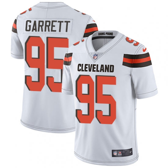 Youth Cleveland Browns Myles Garrett Limited Player Jersey White