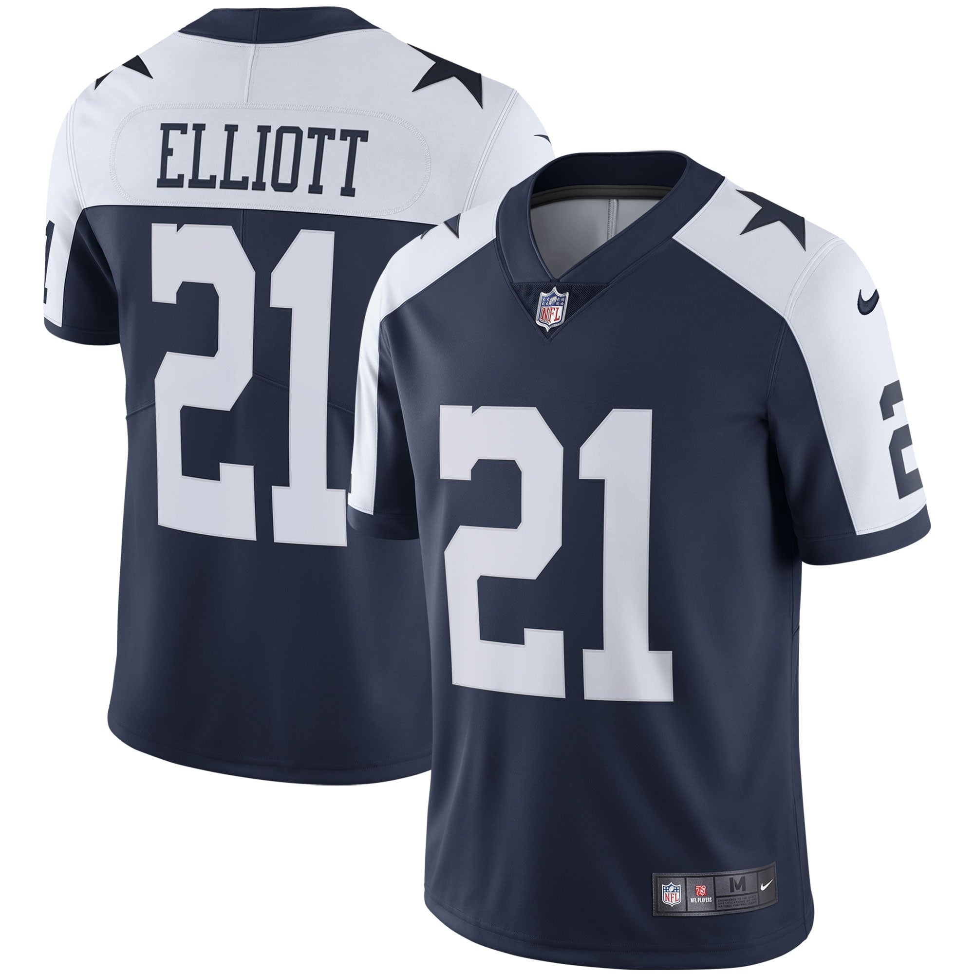 Ezekiel Elliott Dallas Cowboys Nike Alternate Vapor Limited Jersey   Navy