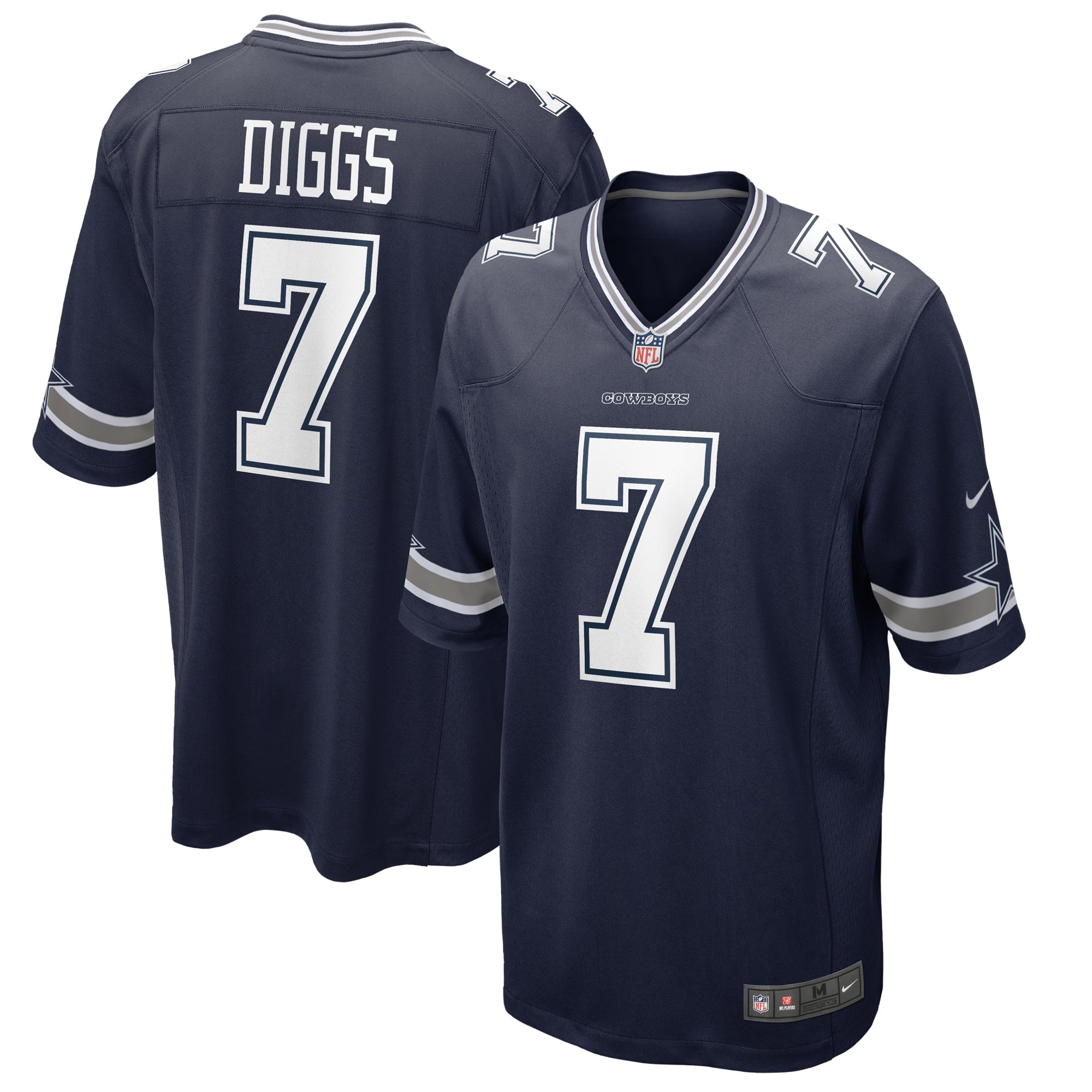Men s Nike Trevon Diggs Navy Dallas Cowboys Game Jersey