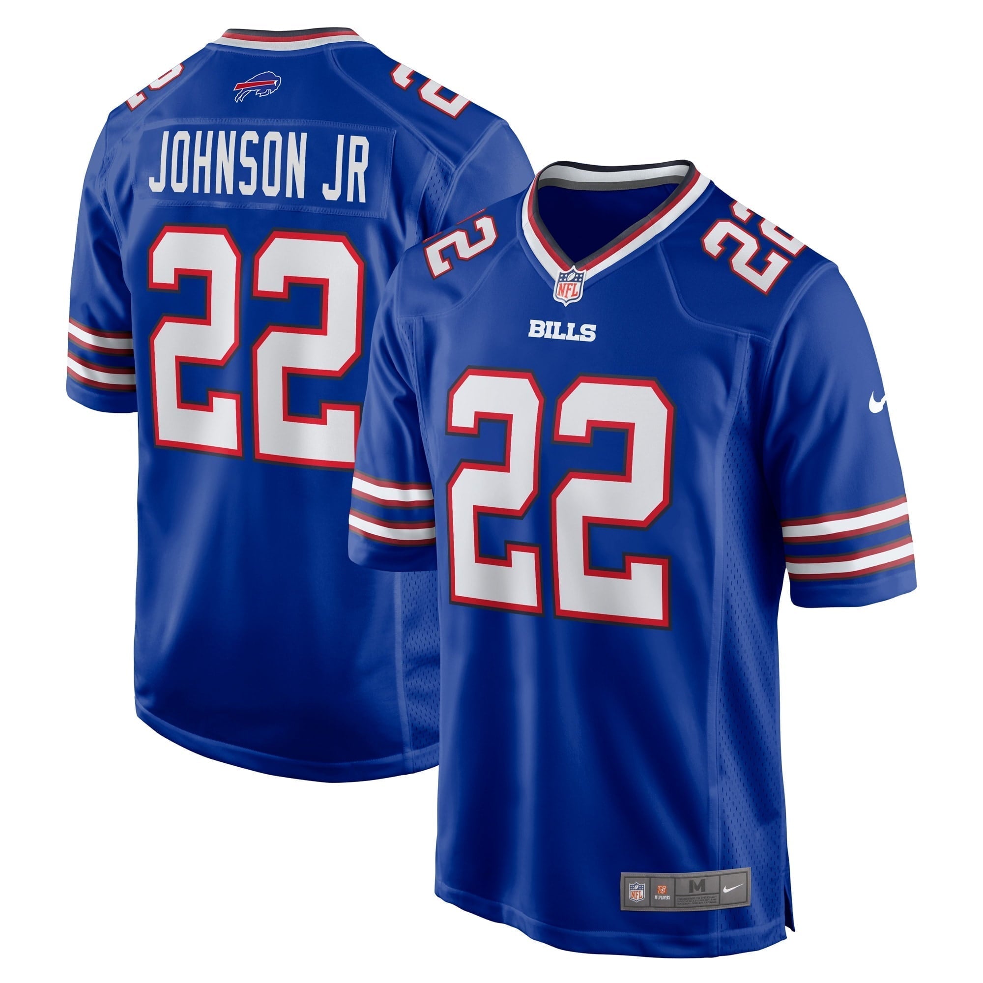 Men s Nike Duke Johnson Royal Buffalo Bills Game Jersey
