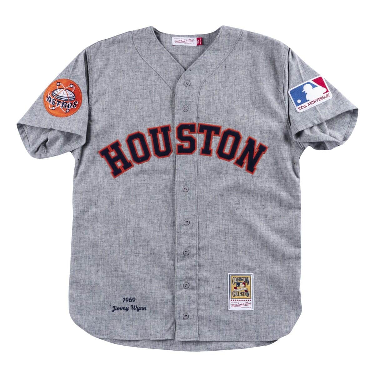 Authentic Jersey Houston Astros Road 1969 Jimmy Wynn