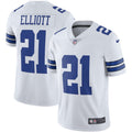 Men s Nike Ezekiel Elliott White Dallas Cowboys Vapor Limited Player Jersey