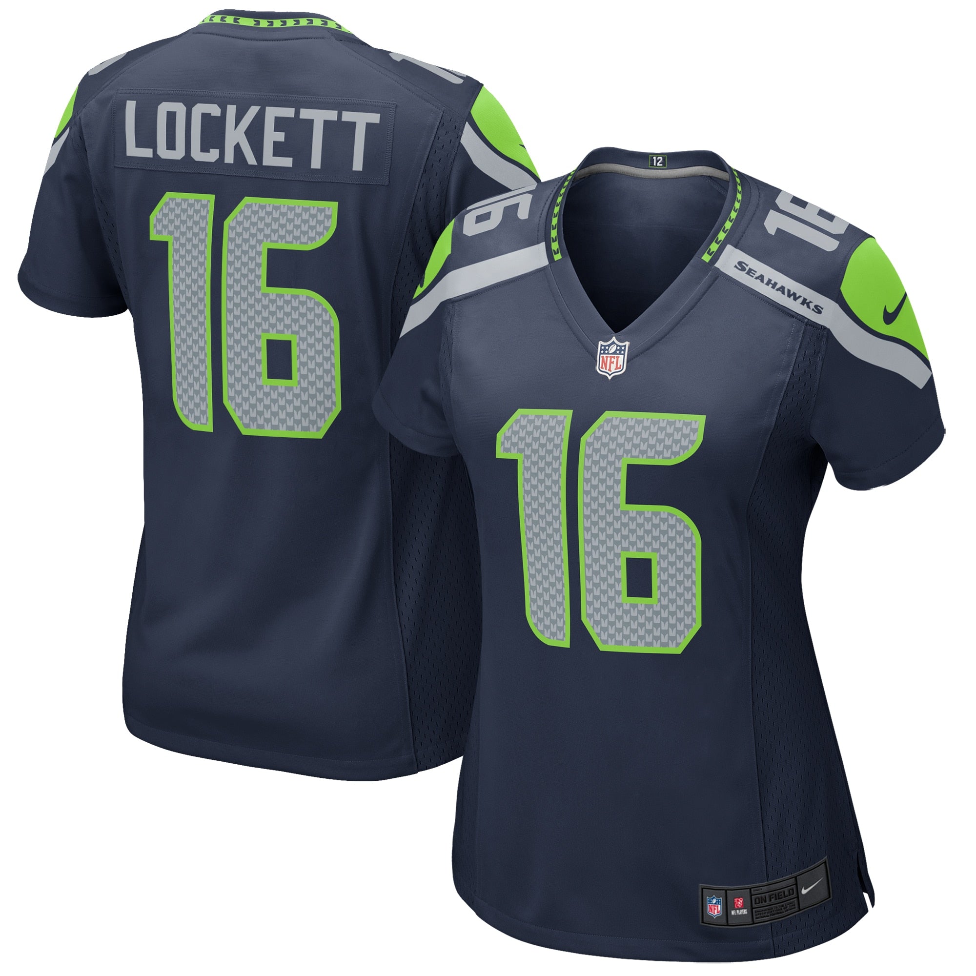 Tyler Lockett Seattle Seahawks Nike Women s Game Jersey College Navy