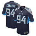 Mario Edwards Tennessee Titans Nike Home Game Player Jersey   Navy