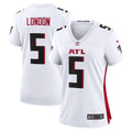 Drake London Atlanta Falcons Nike Women s Away Game Player Jersey   White