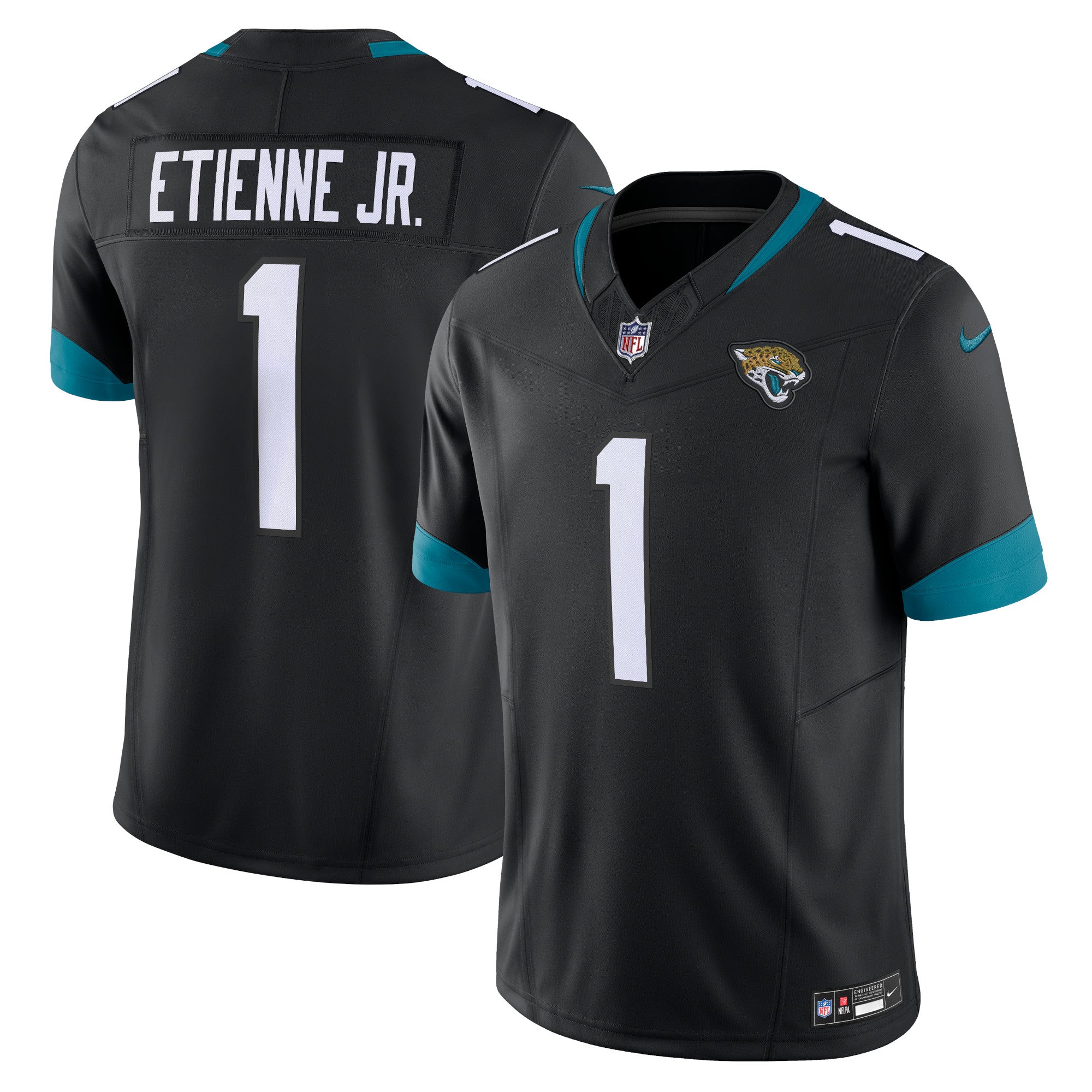 Travis Etienne Jacksonville Jaguars Nike Vapor F.U.S.E. Limited Jersey   Black