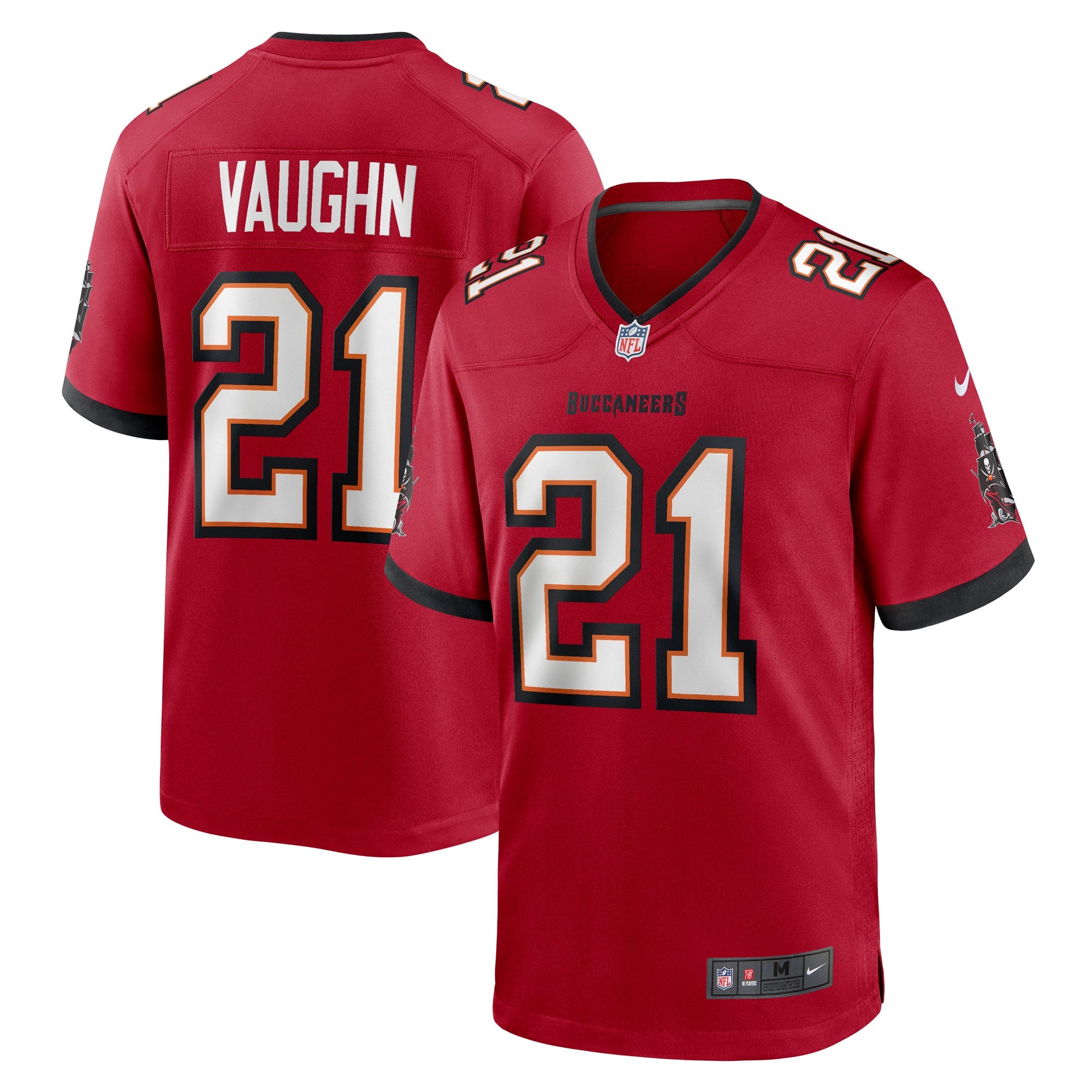 Ke Shawn Vaughn Tampa Bay Buccaneers Nike Player Jersey   Red