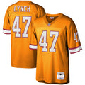 John Lynch Tampa Bay Buccaneers Mitchell   Ness Big   Tall 1995 Legacy Retired Player Jersey   Orange