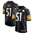 Myles Jack Pittsburgh Steelers Nike Game Player Jersey   Black