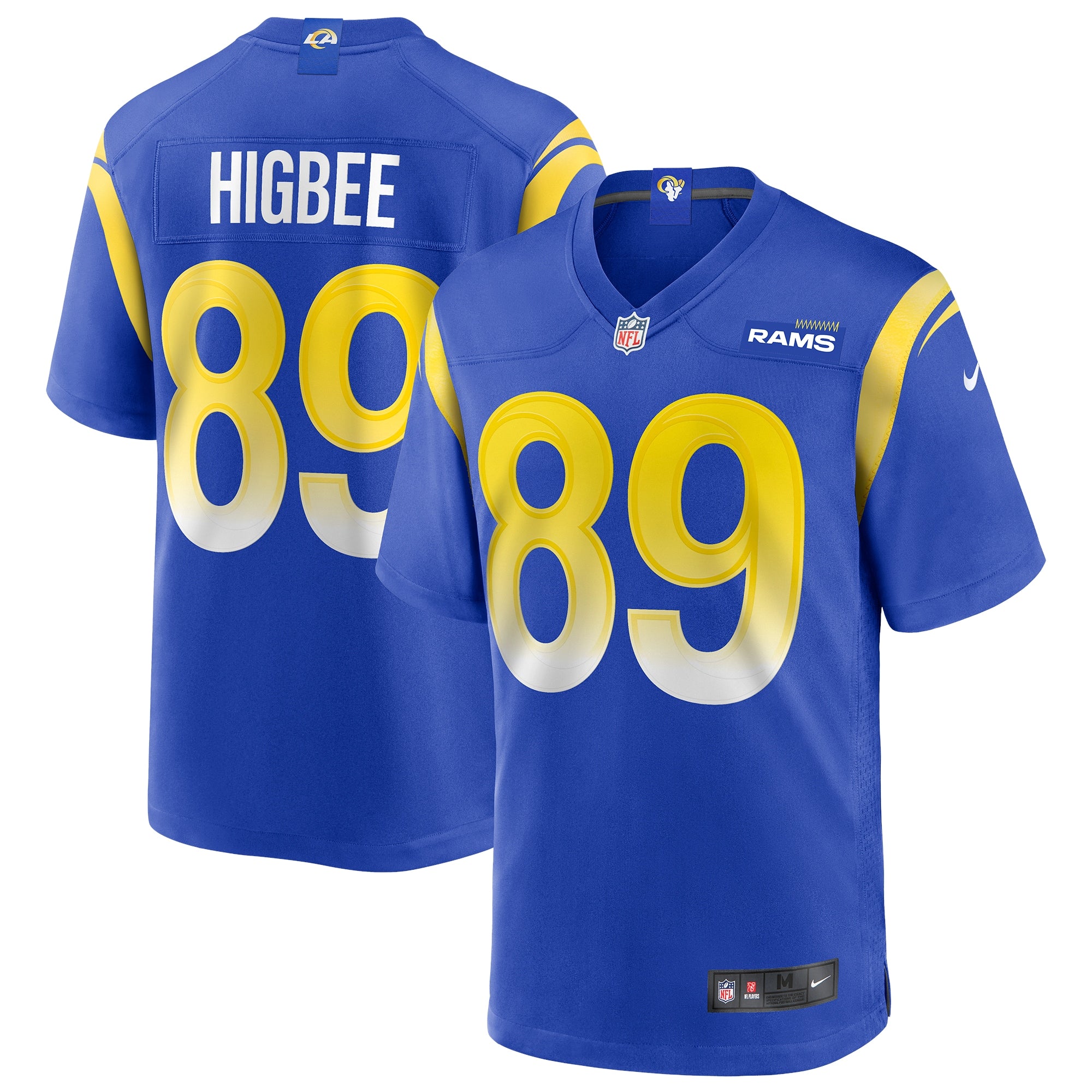 Tyler Higbee Los Angeles Rams Nike Game Player Jersey   Royal