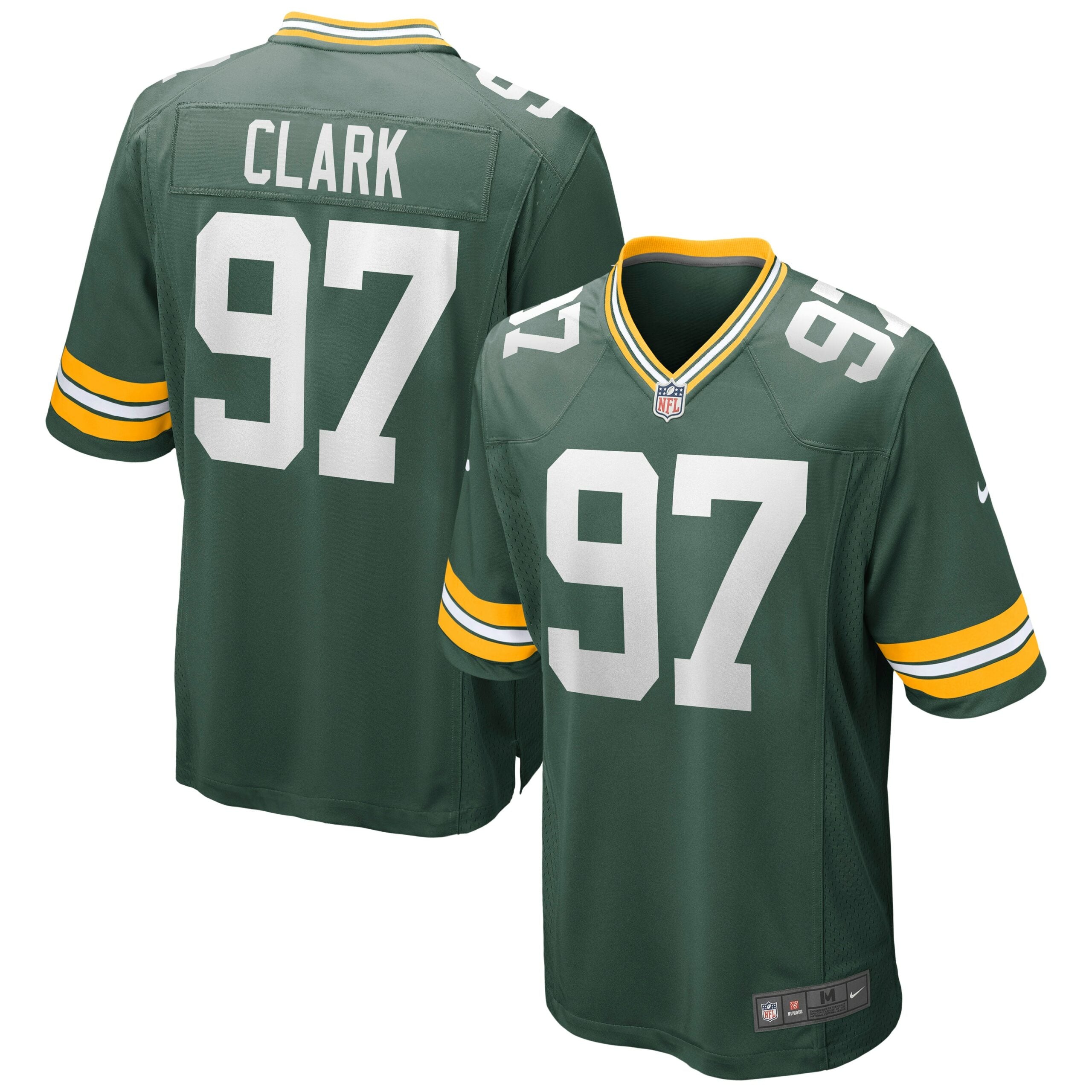 Kenny Clark Green Bay Packers Nike Game Jersey   Green