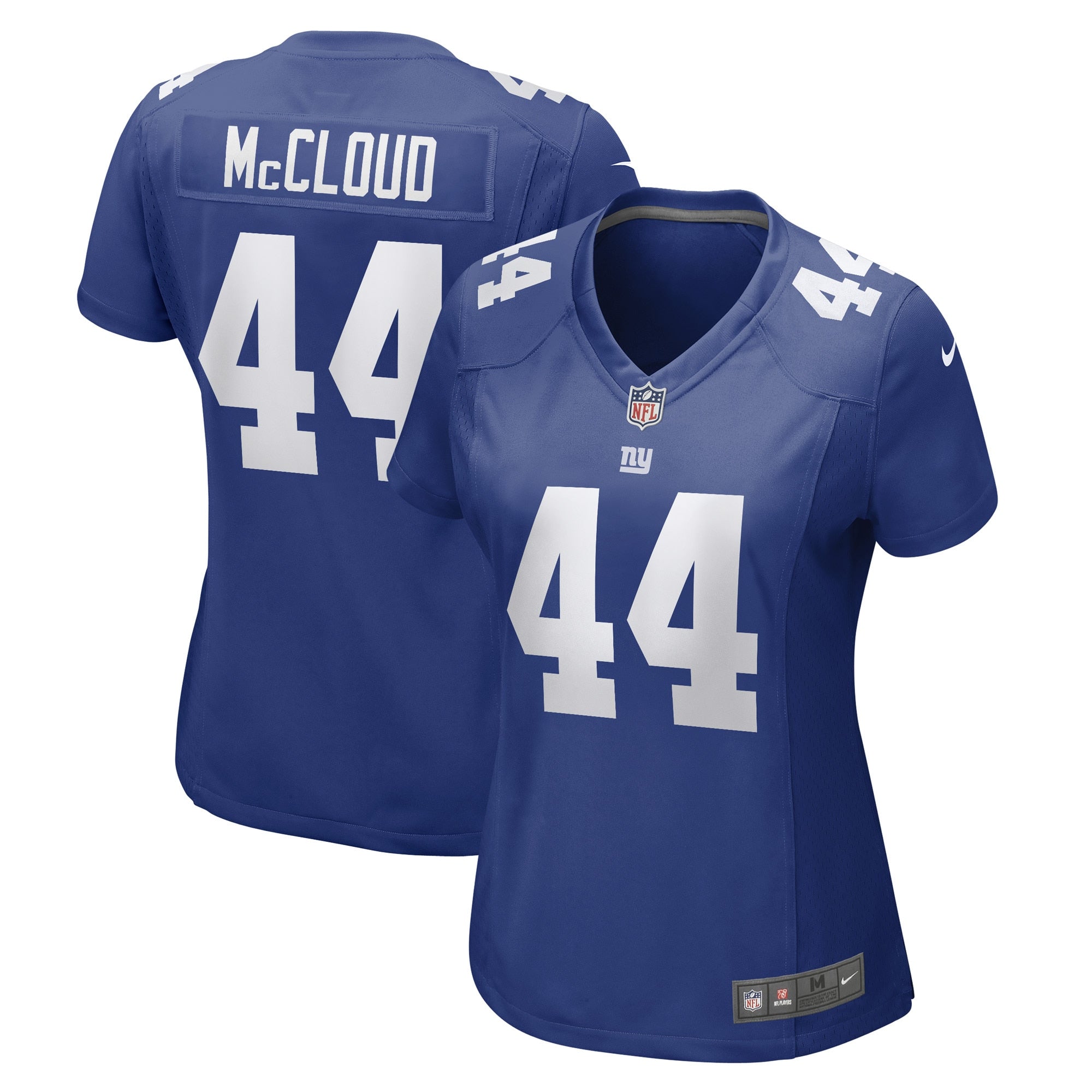 Nick McCloud New York Giants Nike Women s Game Player Jersey Royal