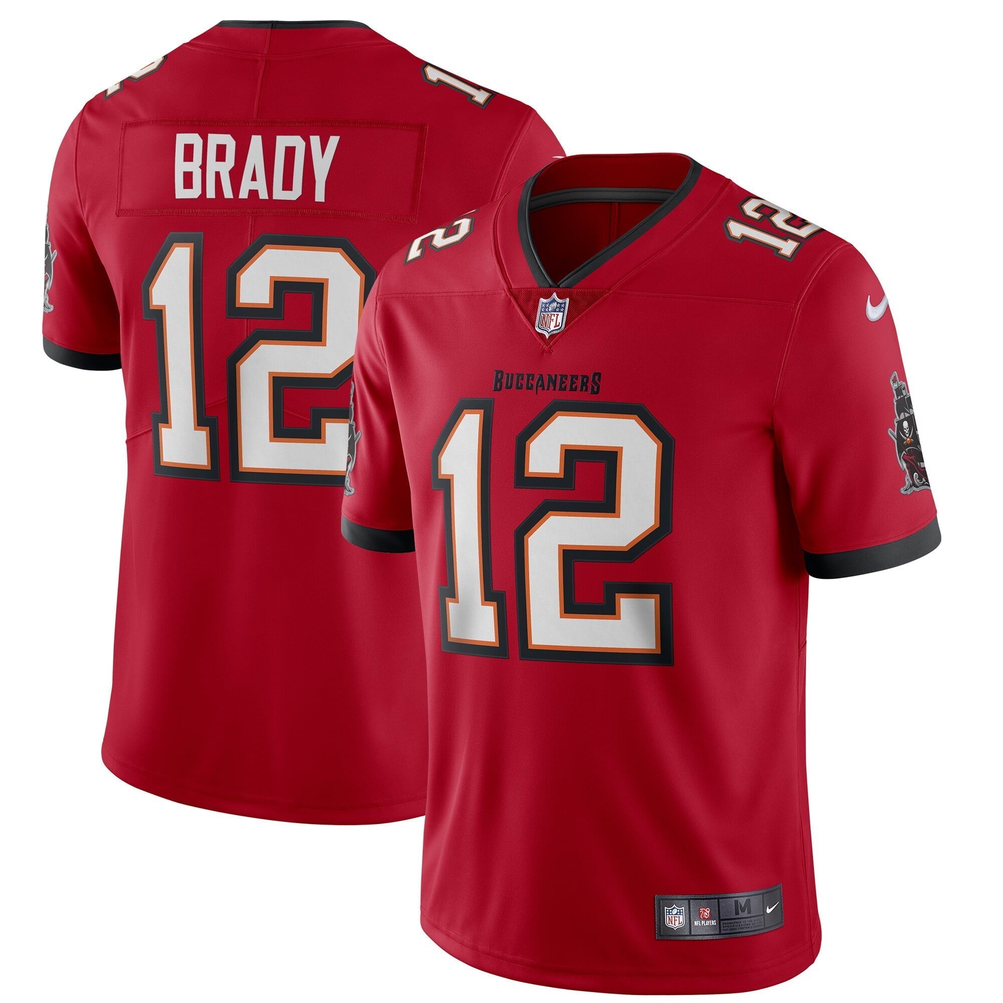 Men s Nike Tom Brady Red Tampa Bay Buccaneers Vapor Limited Jersey