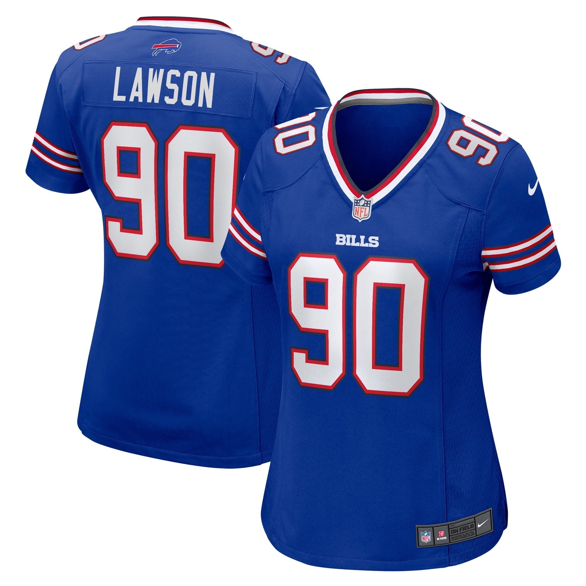 Women s Nike Shaq Lawson Royal Buffalo Bills Game Jersey