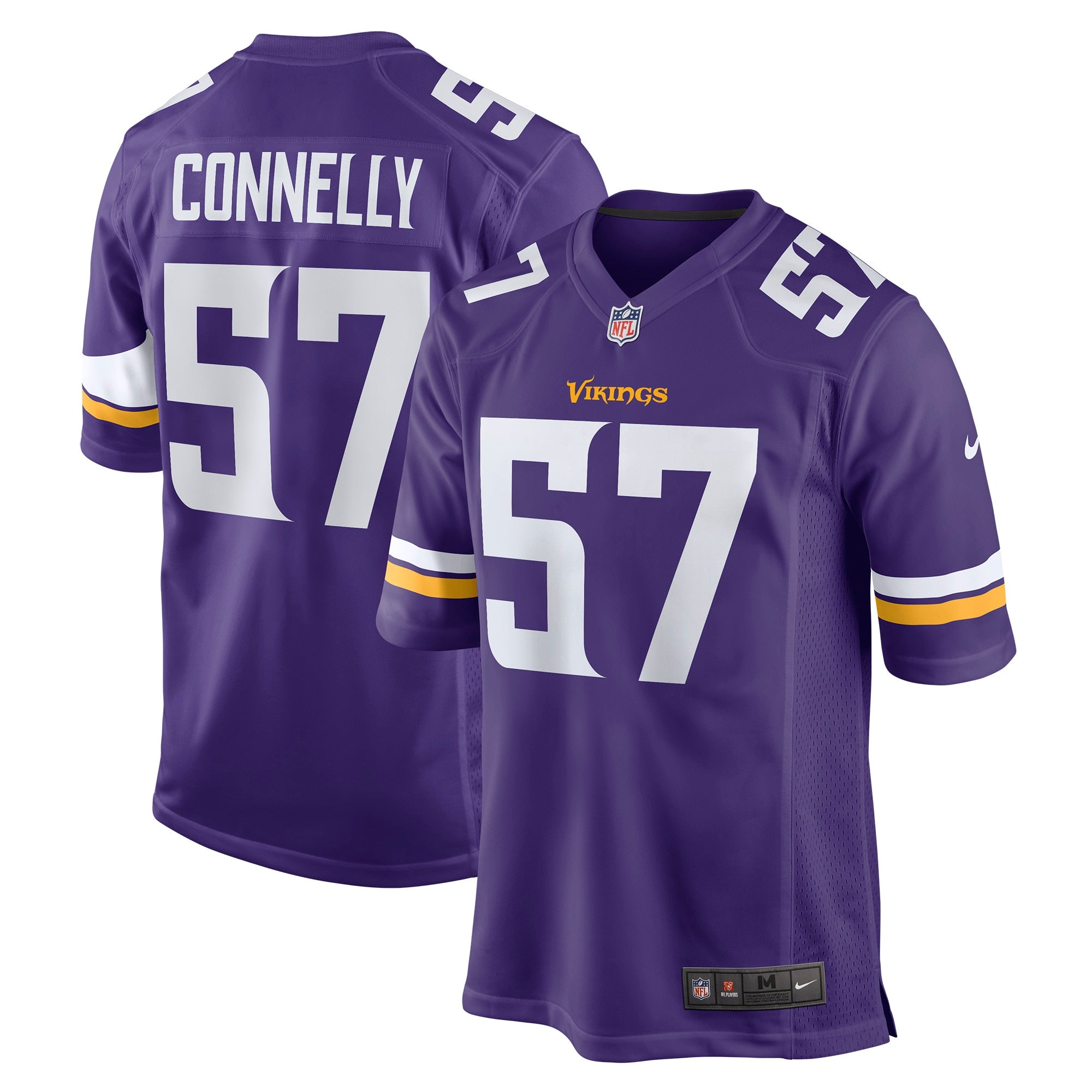 Ryan Connelly Minnesota Vikings Nike Game Jersey   Purple