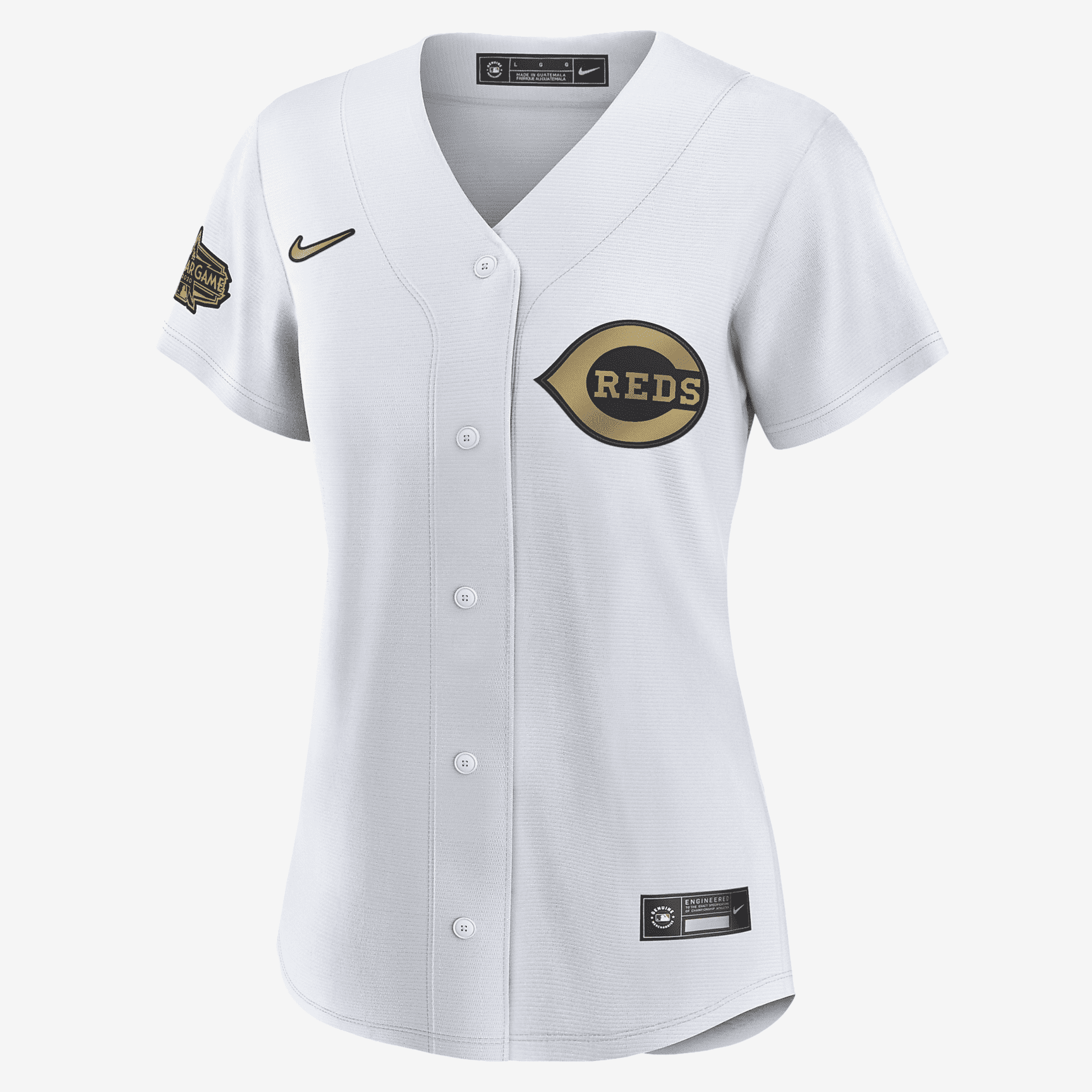 MLB Cincinnati Reds 2022 All-Star Game Women's Replica Baseball Jersey - White