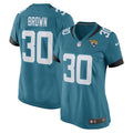 Montaric Brown Jacksonville Jaguars Nike Women s Game Player Jersey   Teal