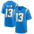 Men s Nike Keenan Allen Powder Blue Los Angeles Chargers Game Player Jersey