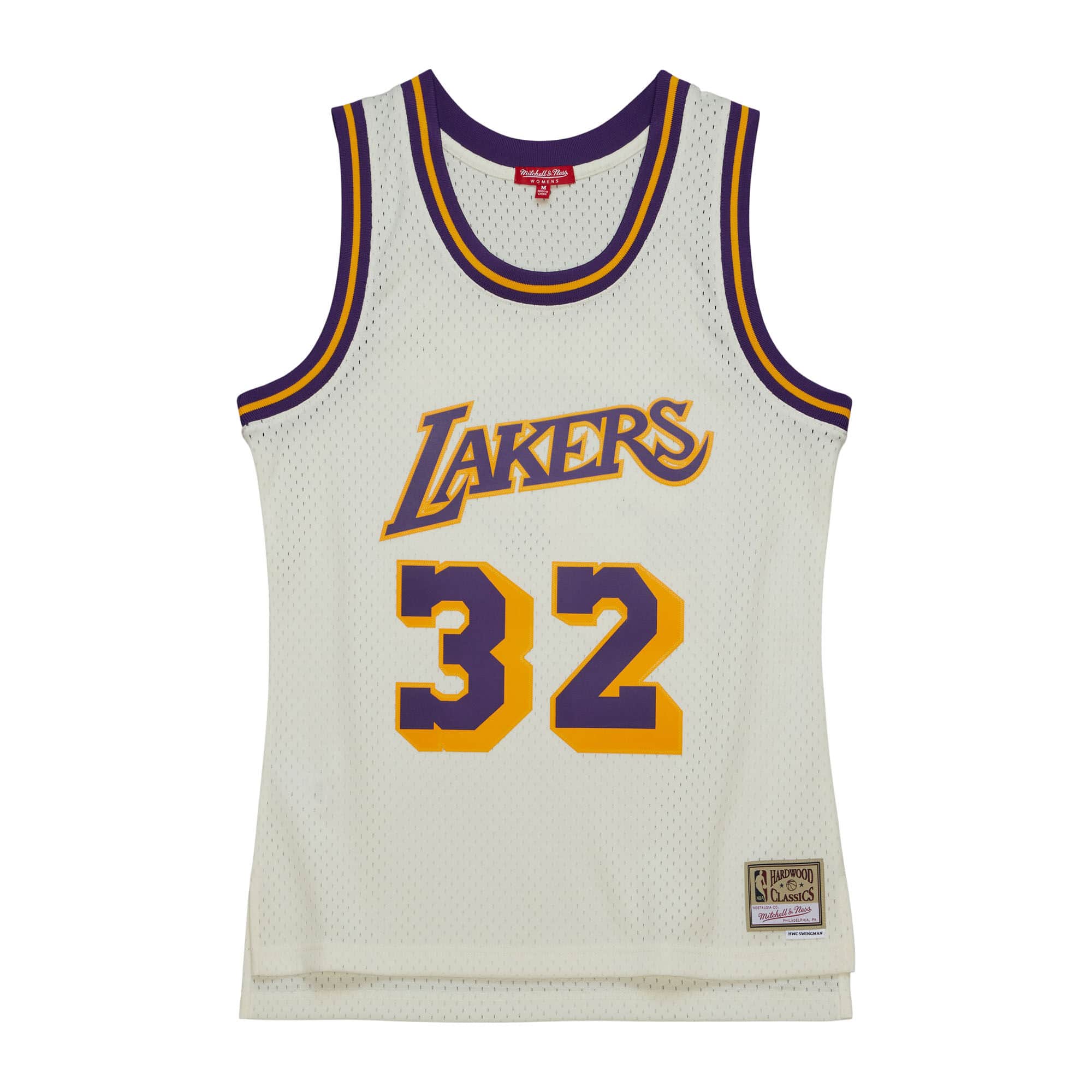 Womens Swingman Magic Johnson Los Angeles Lakers 1984-85 Jersey