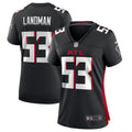 Nate Landman Atlanta Falcons Nike Women s Team Game Jersey    Black