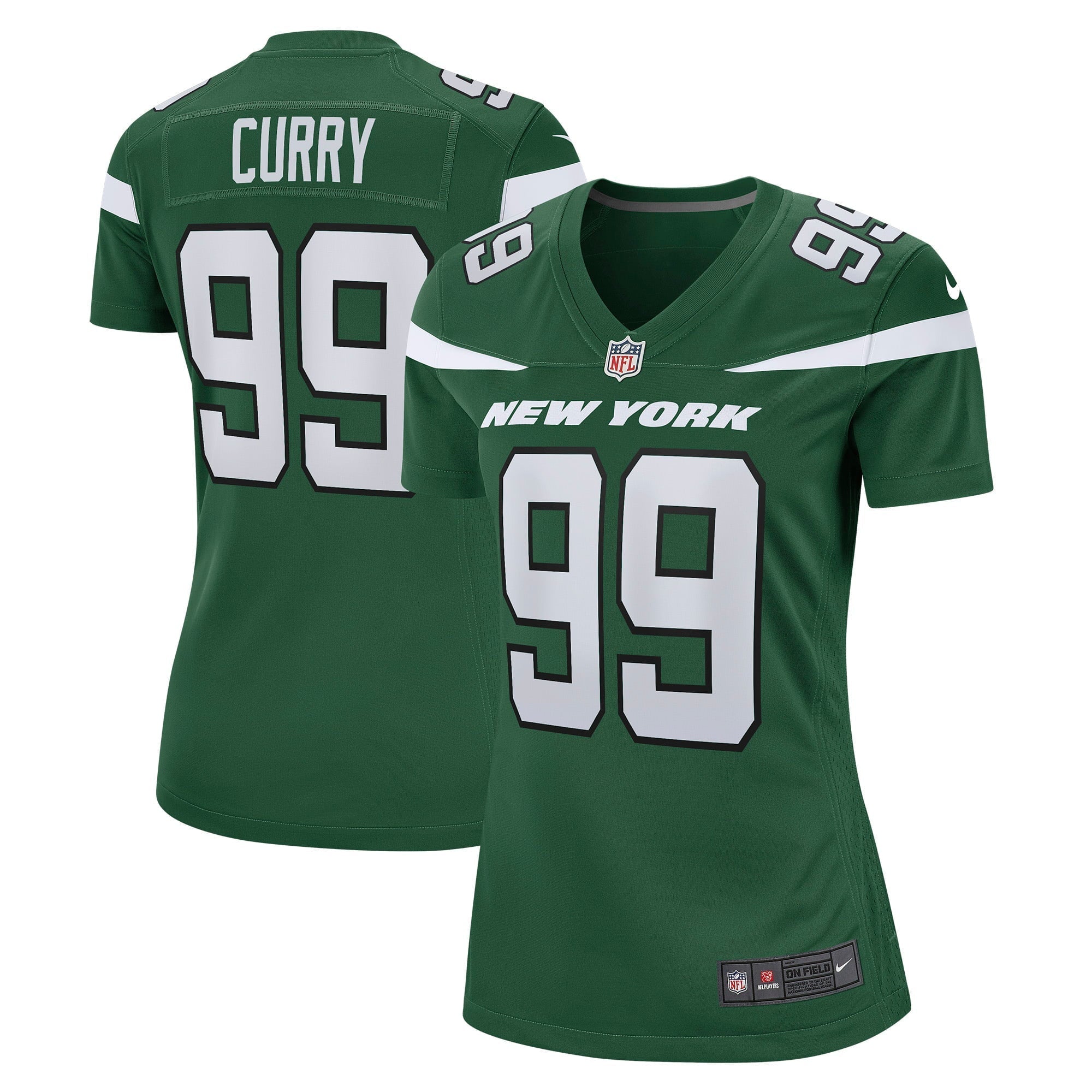 Women s Nike Vinny Curry Gotham Green New York Jets Game Jersey