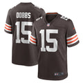 Men s Nike Joshua Dobbs Brown Cleveland Browns Game Player Jersey