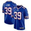 Men s Nike Cam Lewis Royal Buffalo Bills Player Game Jersey