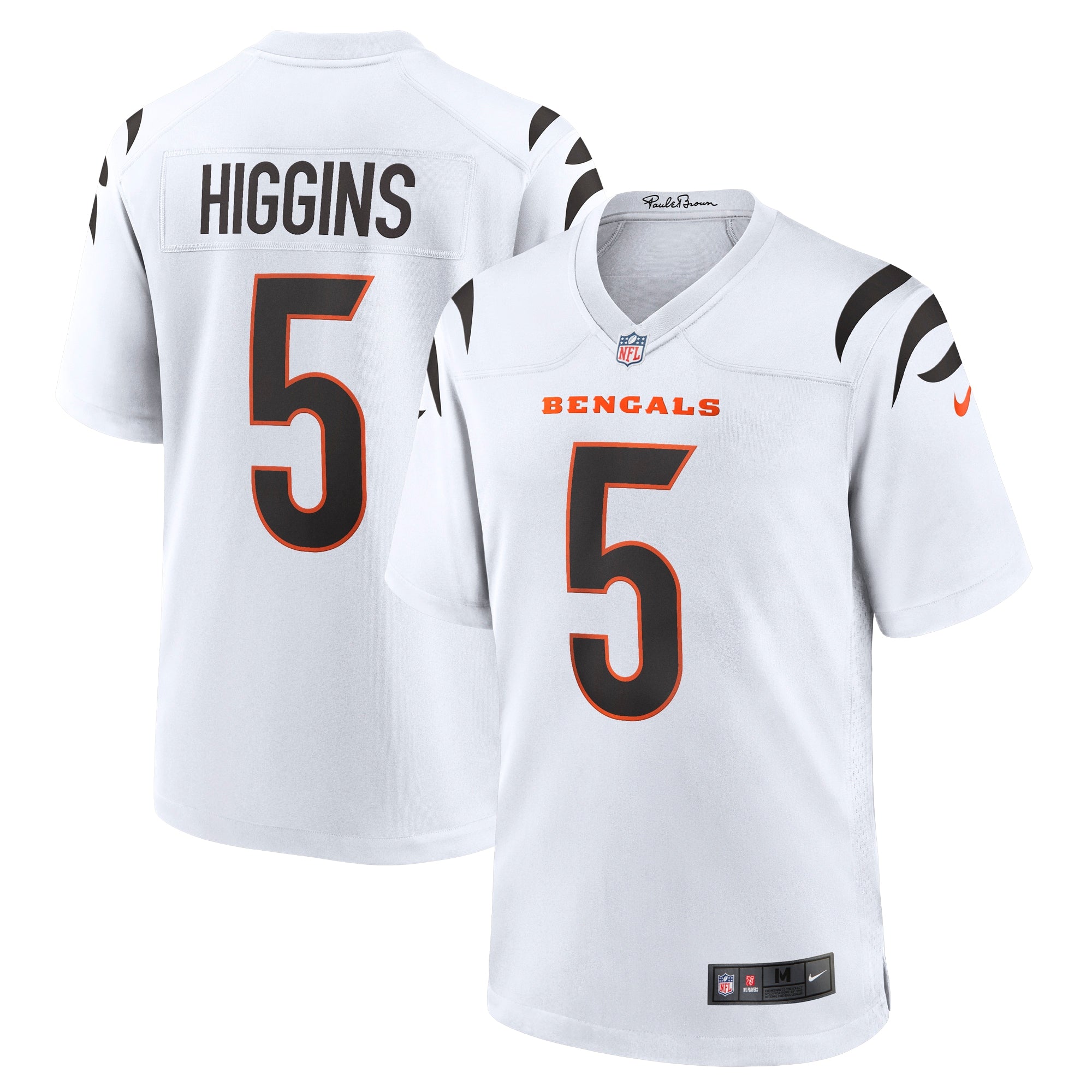 Tee Higgins Cincinnati Bengals Nike  Game Jersey   White