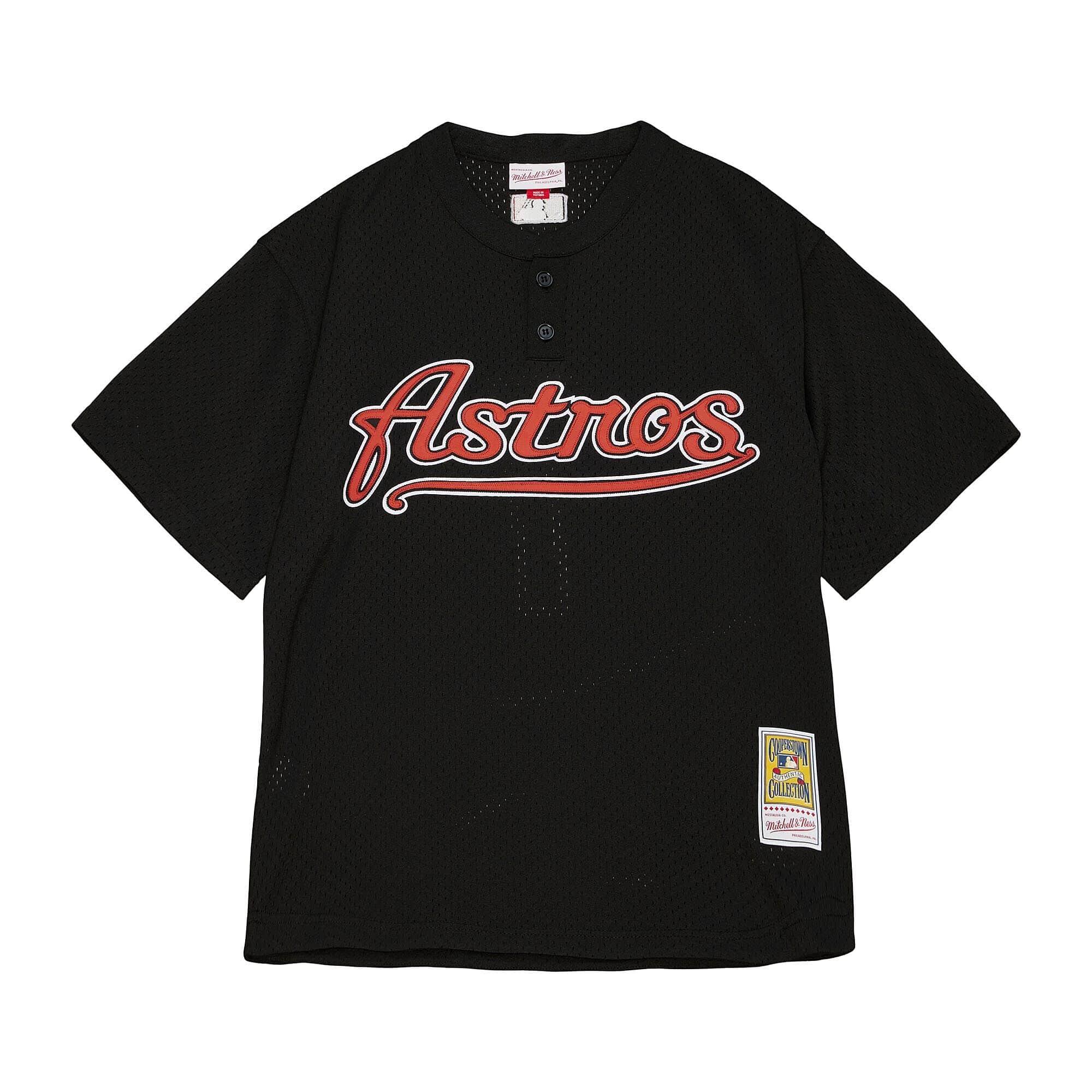 Authentic Lance Berkman Houston Astros 2002 BP Jersey