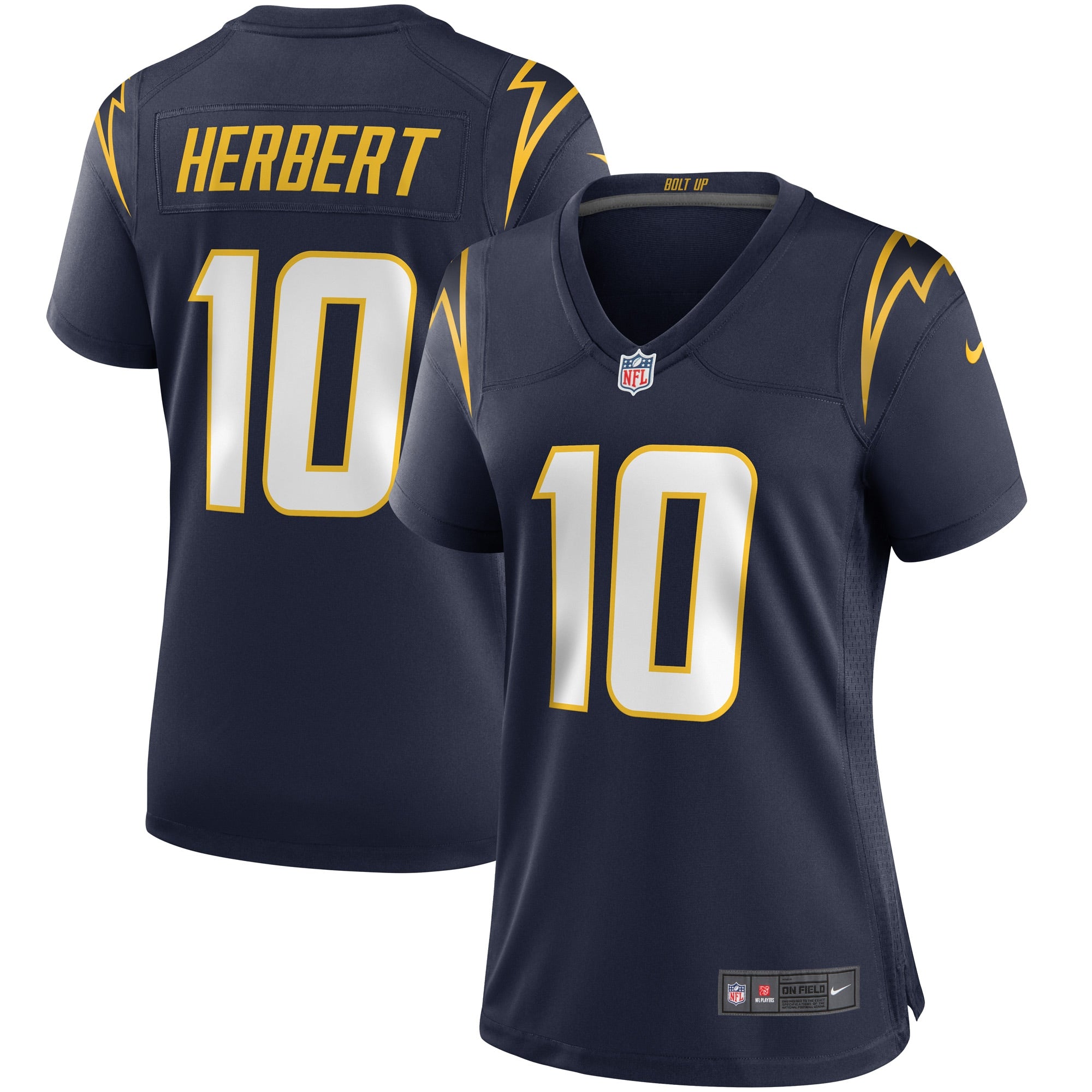 Justin Herbert Los Angeles Chargers Nike Women s Game Jersey   Navy