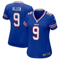 Women s Nike Kyle Allen Royal Buffalo Bills Game Player Jersey