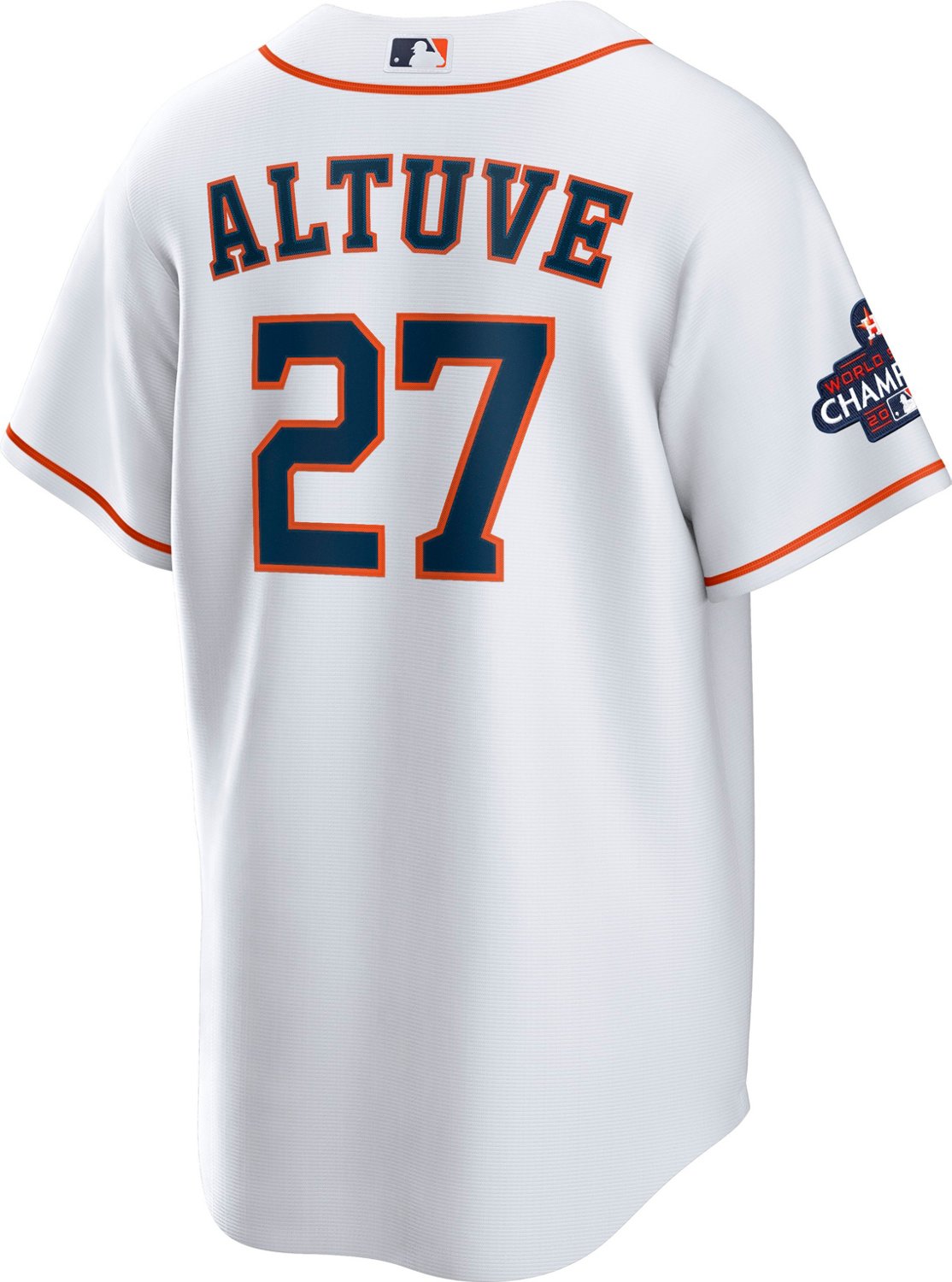 Nike Men's Houston Astros Jose Altuve 2022 World Series Champs Replica Jersey