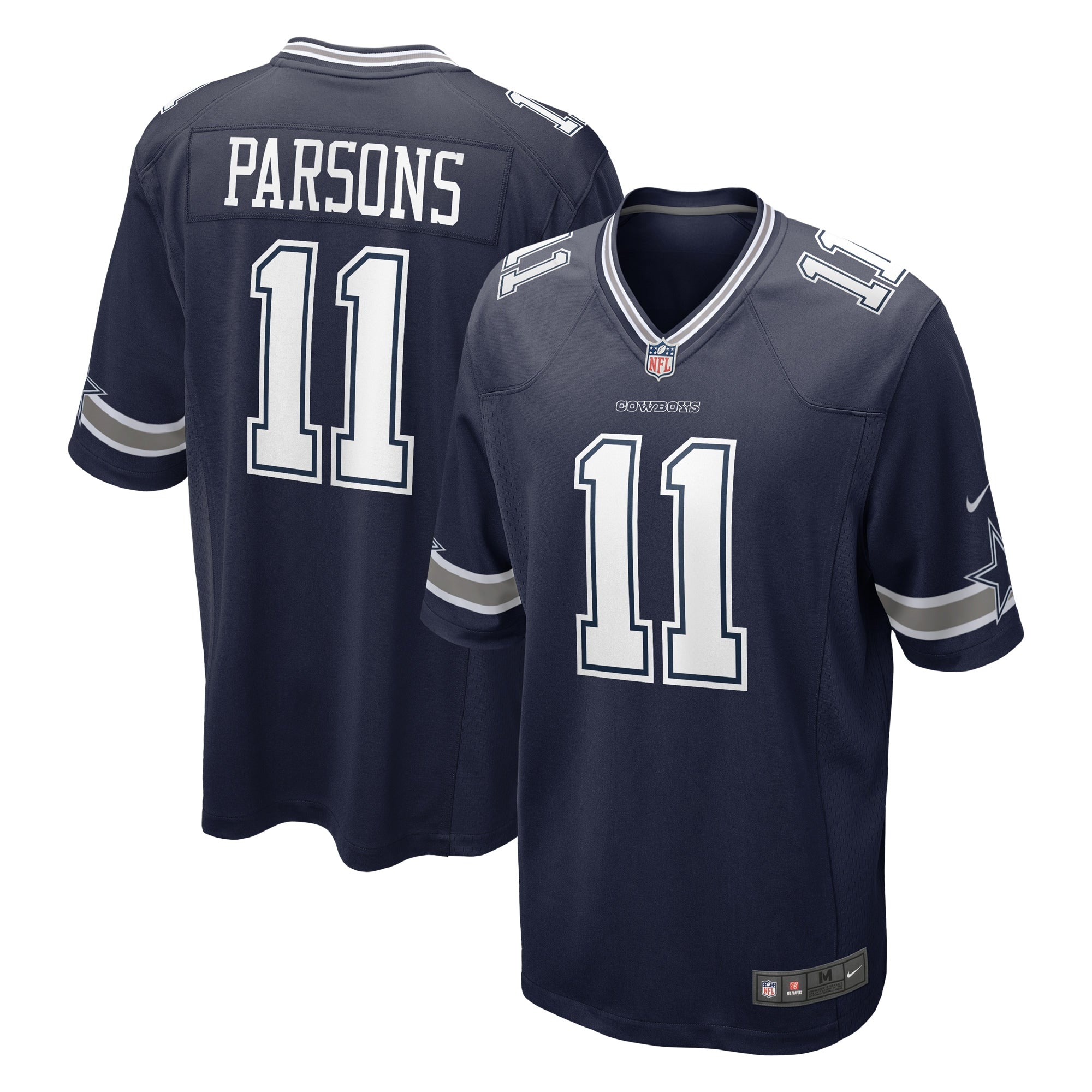 Micah Parsons Dallas Cowboys Nike 2021 NFL Draft First Round Pick Game Jersey   Navy
